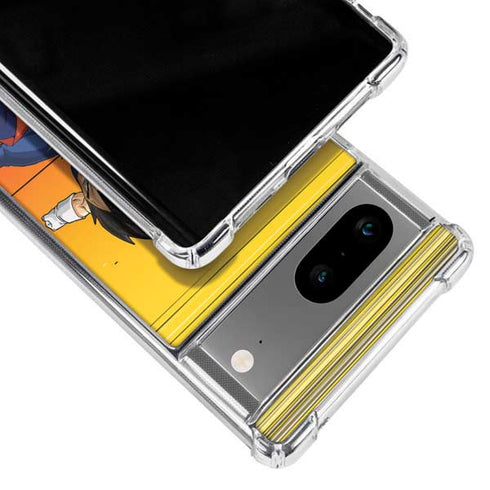 Dragon Ball Z Goku & Vegeta Google Pixel 8 Clear Case